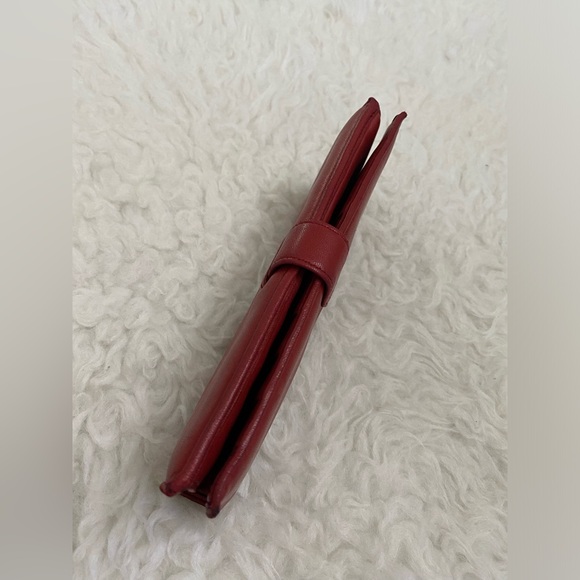 Loewe Anagram Embossed Wallet Red - Picture 5 of 15